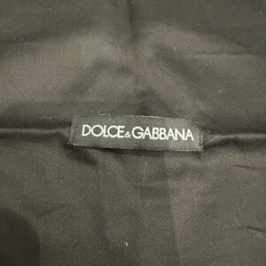 Dolce & Gabbana Black Authentic New Fabric Dust bag 29x37cm